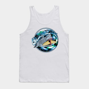 Shark Surfer Tank Top